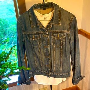 J. Crew Classic Blue Denim Jacket